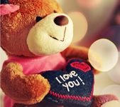 pic for i love you teddy bear 